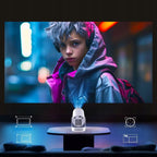 Przenośny Projektor Magcubic HY300 Pro+ 4K Android Biały