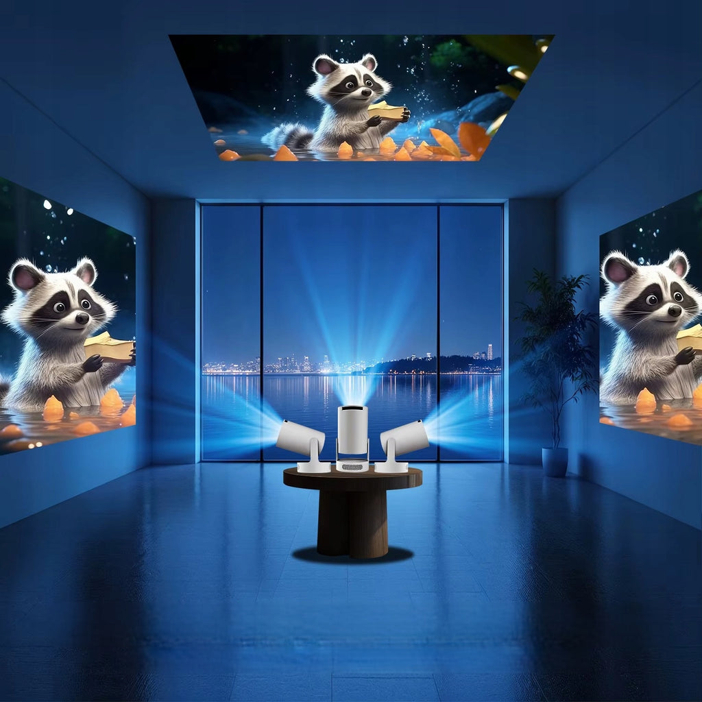 Przenośny Projektor Magcubic HY300 Pro+ 4K Android Biały